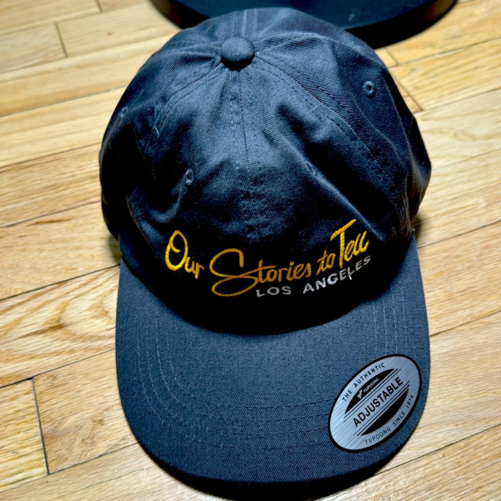 Promotional, dark gray, HBO our stories pops cap